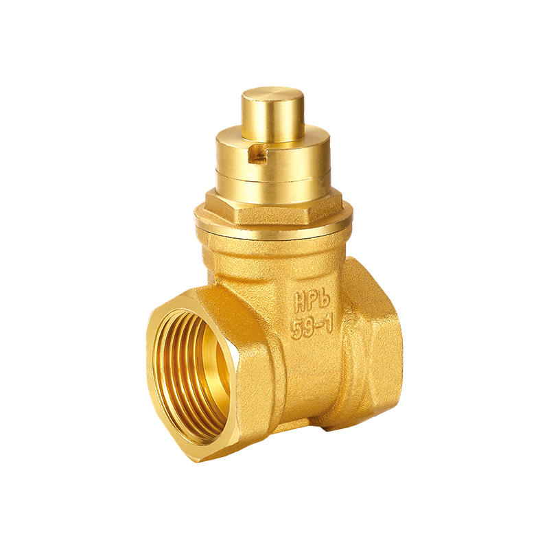 YH-101 Valvola a saracinesca in ottone con serratura magnetica